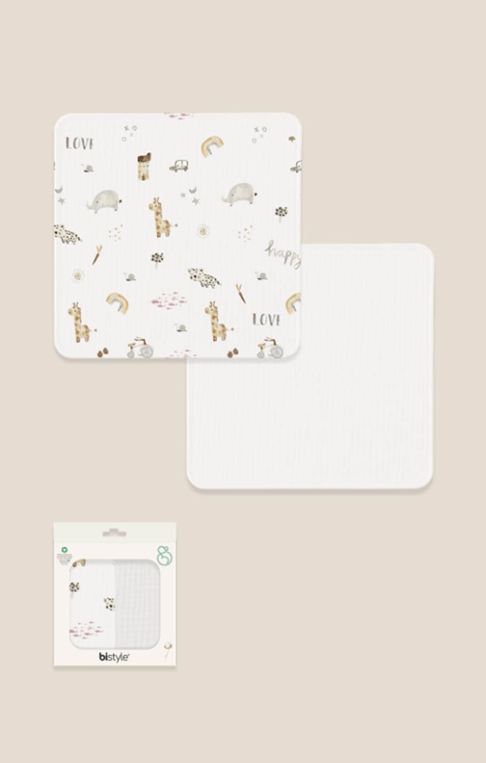 Bebi prekrivač BiStyle 2/1 75*75 cm