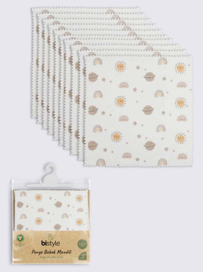 Bebi maramice BiStyle 10/1 20x20cm, bež