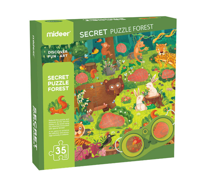 Igračka zagonetna puzla, šuma