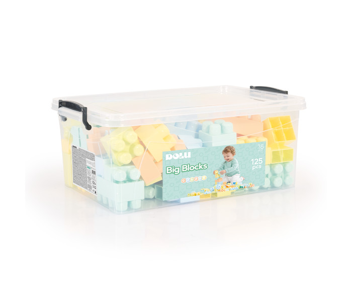 Kocke u plastičnoj kutiji 125 komada