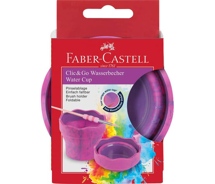 ČAŠA FC CLIC&GO PINK MARBLE