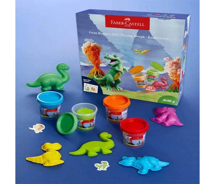 PLASTELIN SET FC DINO PLAY DOUGH