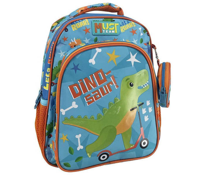 TORBA ZA VRTIĆ MUST DINOSAUR IN SCOOTER