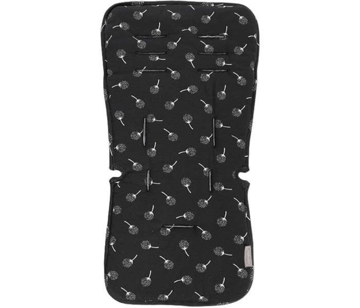 Uložak za kolica, black floral