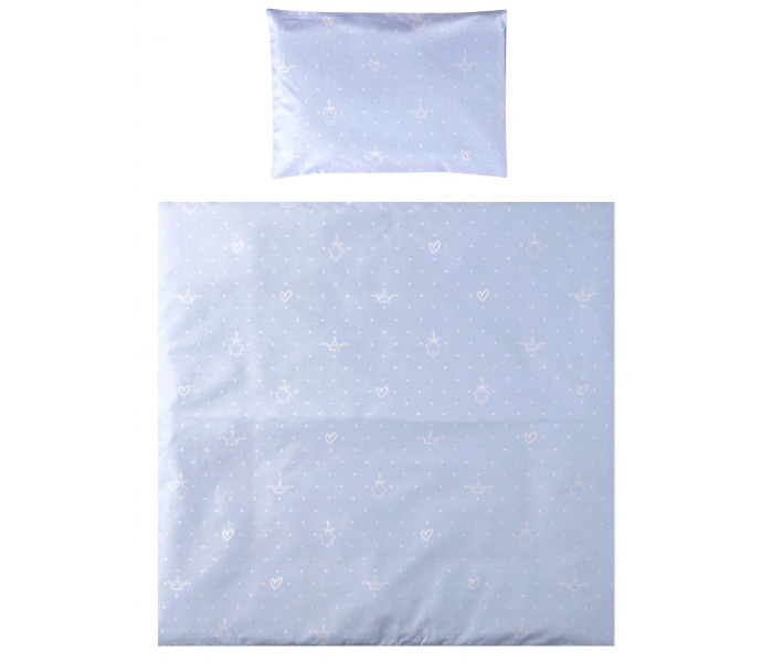 Set za spavanje za kolijevku Lorelli Eva 5 djelova, plavi