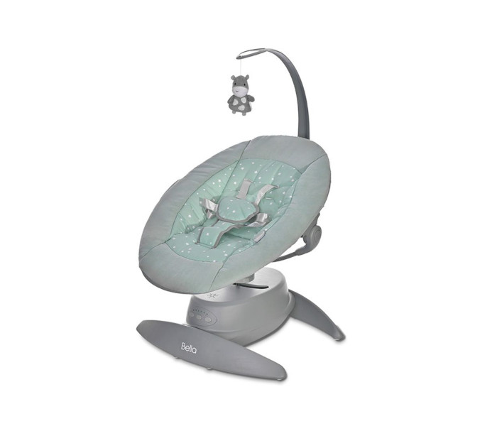 Ležaljka ljuljaška  Bella, green stars