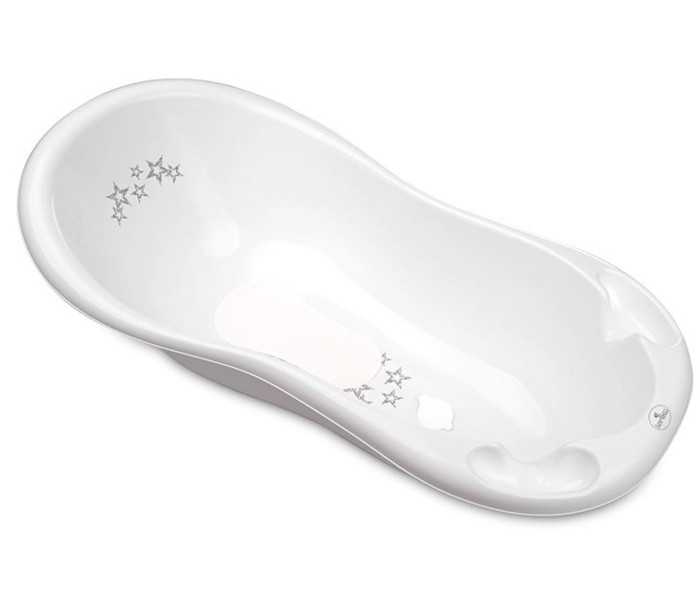 Banjica Lorelli 100 cm sa neklizajućom podlogom , little stars white