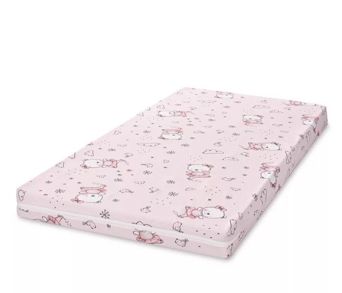 Dušek za krevet 60/120/9 cm pink baller bear