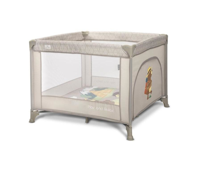 Ogradica play and relax beige camping