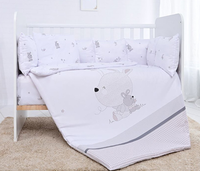 Posteljina Lili 60/120 siva