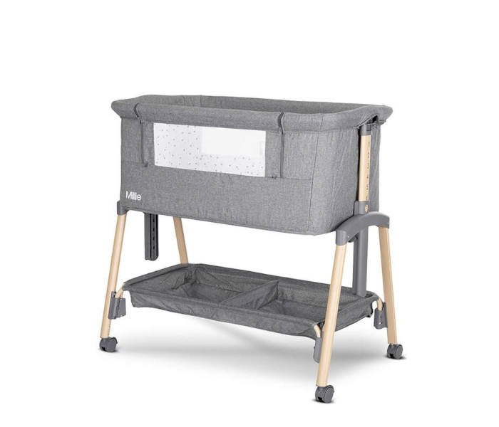 Kolijevka Millie siva