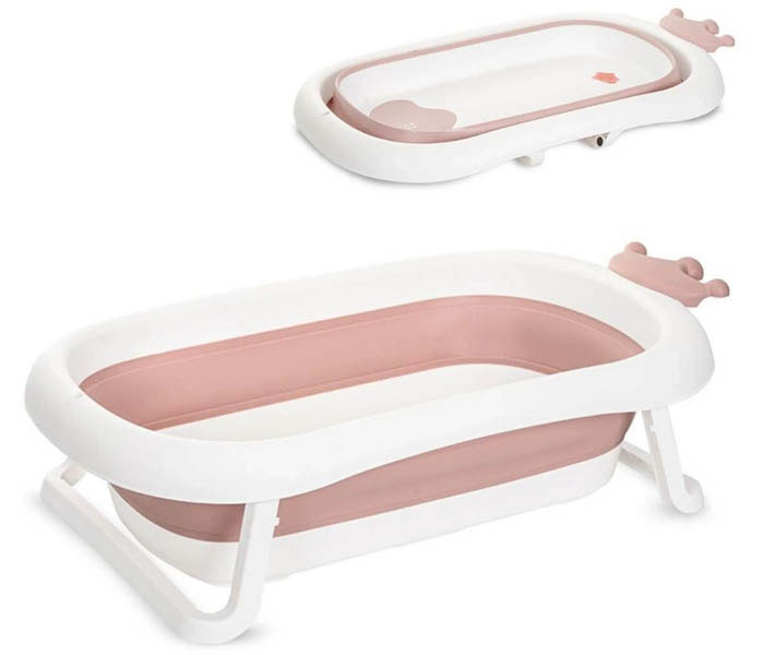 Sklopiva banjica sa odvodom  Lorelli 83cm pink