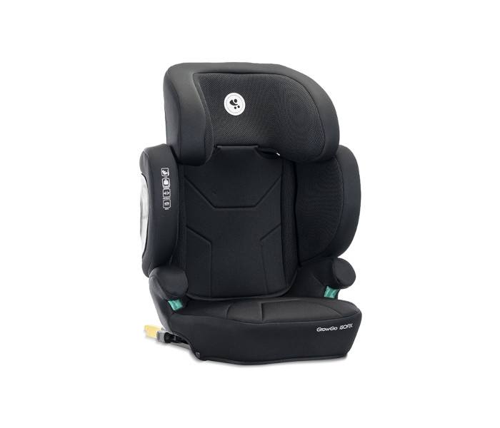 Sjedište za auto sklopivo sa naslonom Growgo black 100-150cm.