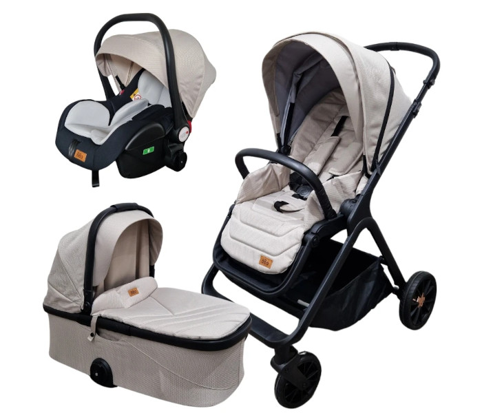 Kolica za bebe  BBo 3u1 Mamamia bež