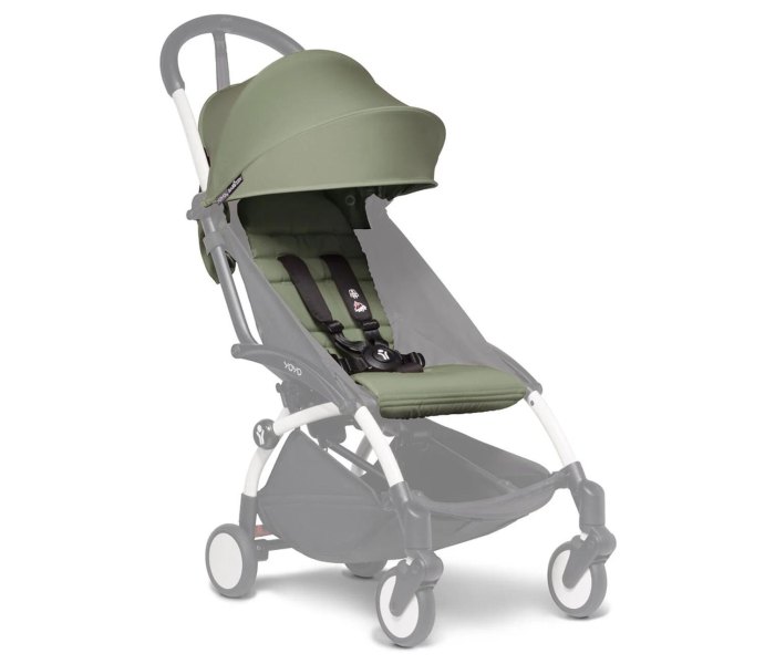 Set za kolica Babyzen Yoyo 6+ tekstil za sjedište, tenda, olive