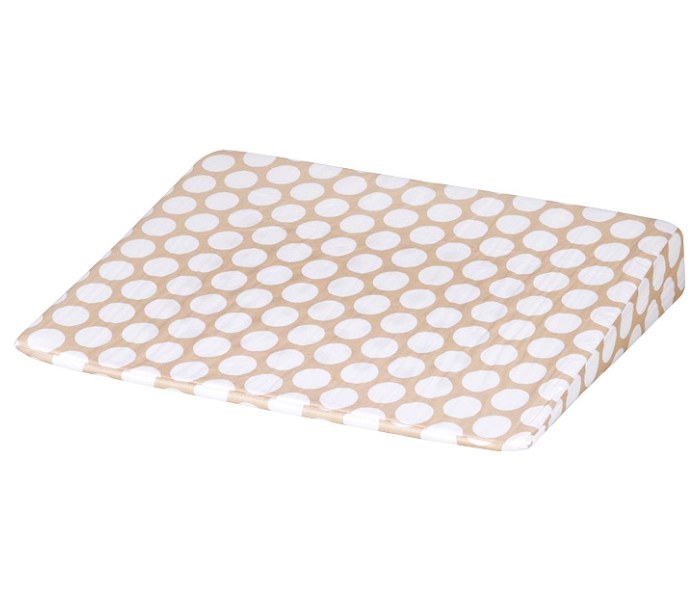 Jastuk za bebu 60/45/9 cm. beige  circules