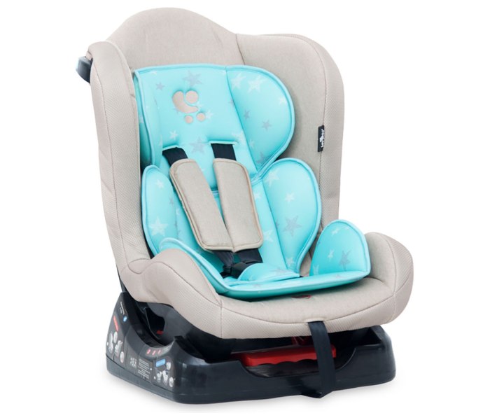 Sjediste za auto saturn 0-18kg.beige &green stars