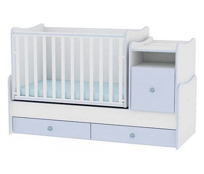 Krevet trend plus white-blue