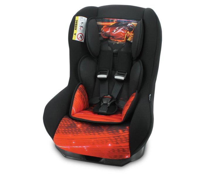 Sjediste za auto beta plus 0-18 kg black fiery race