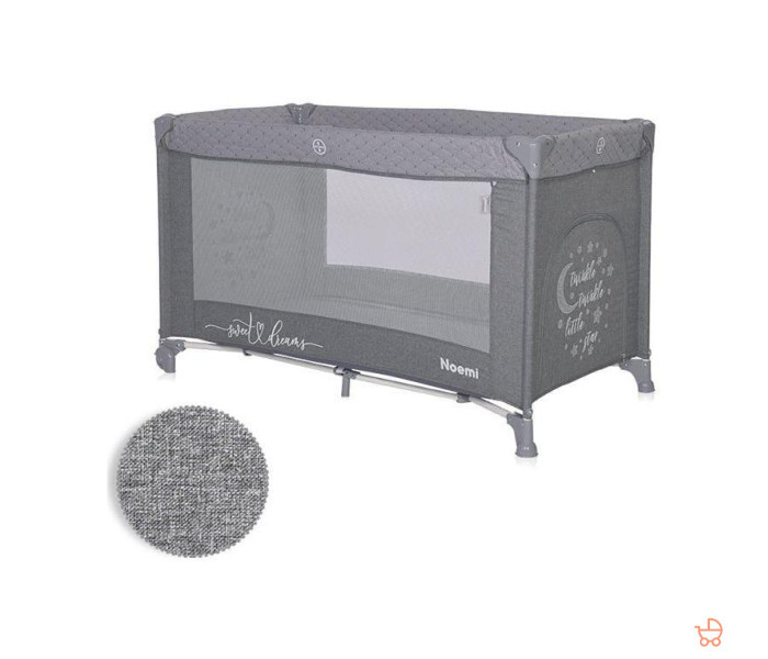 Krevet torba Noemi 1 nivo cool grey star