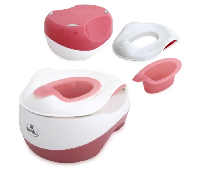 Set za wc rozi (noša, adapter, stepenik)