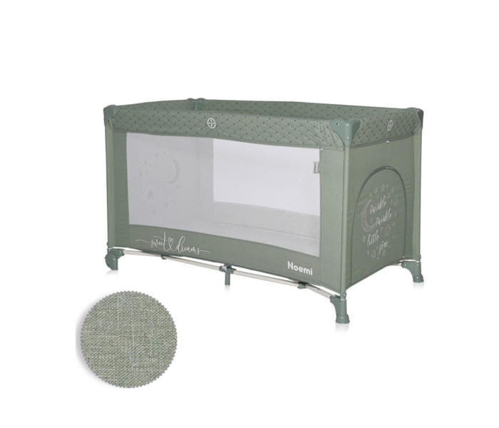 Krevet torba Noemi 1 nivo iceberg green star