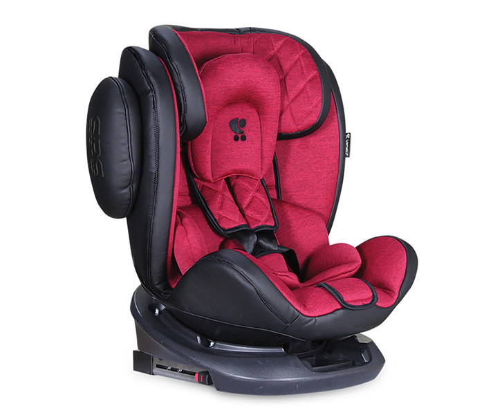 Sjediste za auto Aviator isofix 0-36kg crni+crveni