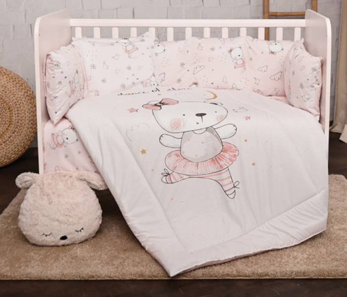 Posteljina Lili 60/120 roze