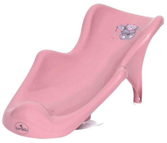 Ulozak za kadicu za kupanje, medo pink