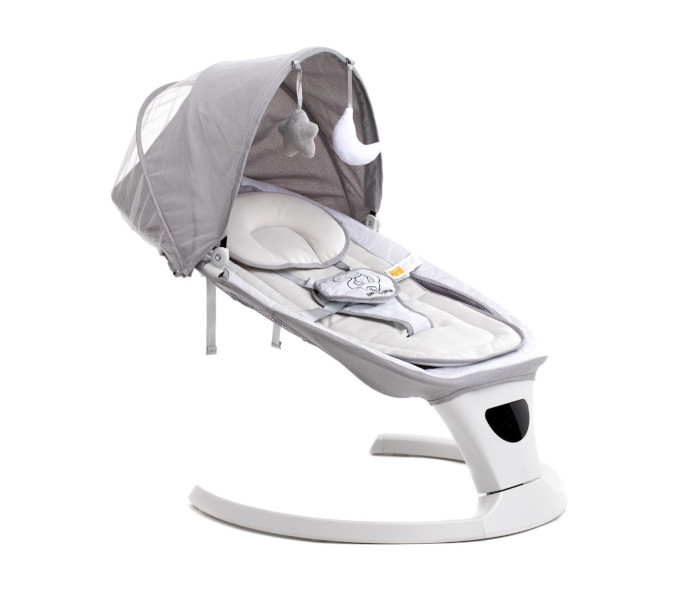 Ležaljka ljuljaška  BBo Bella, white stripes