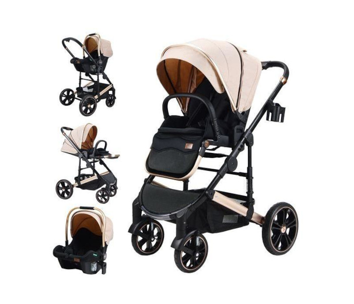 Kolica za bebe BBo Megamove set-Latte