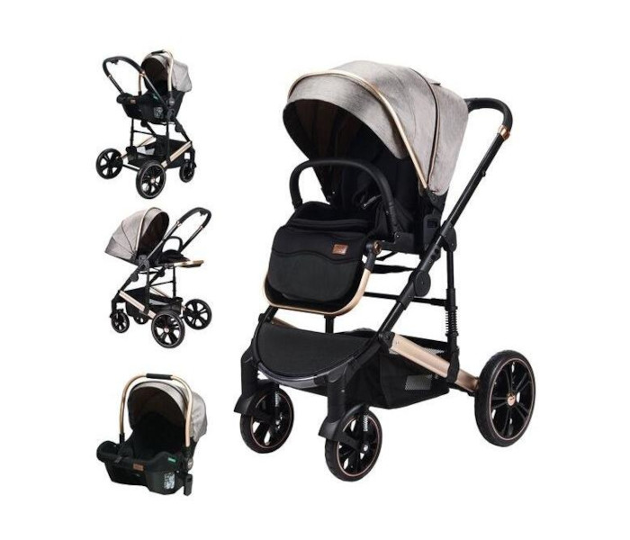 Kolica za bebe BBo Megamove set-Mocha