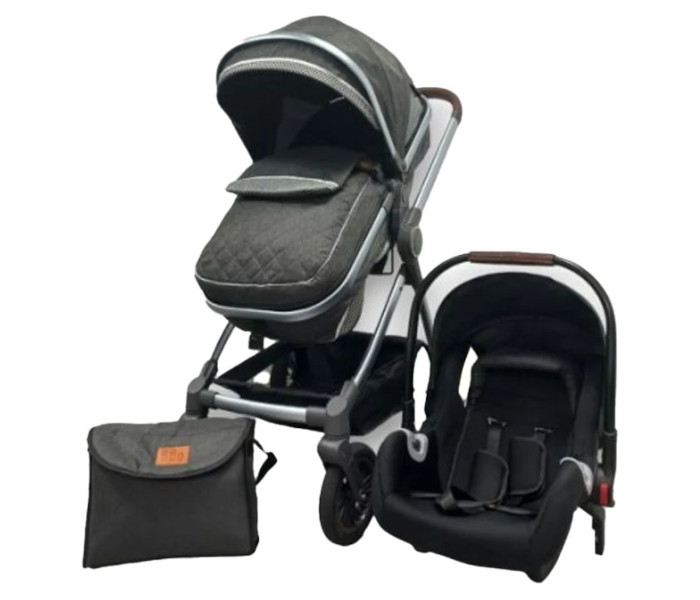 Kolica za bebe Umbra, set dark grey