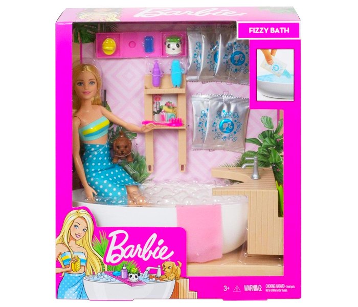 Igračka Barbie spa set u kupatilu