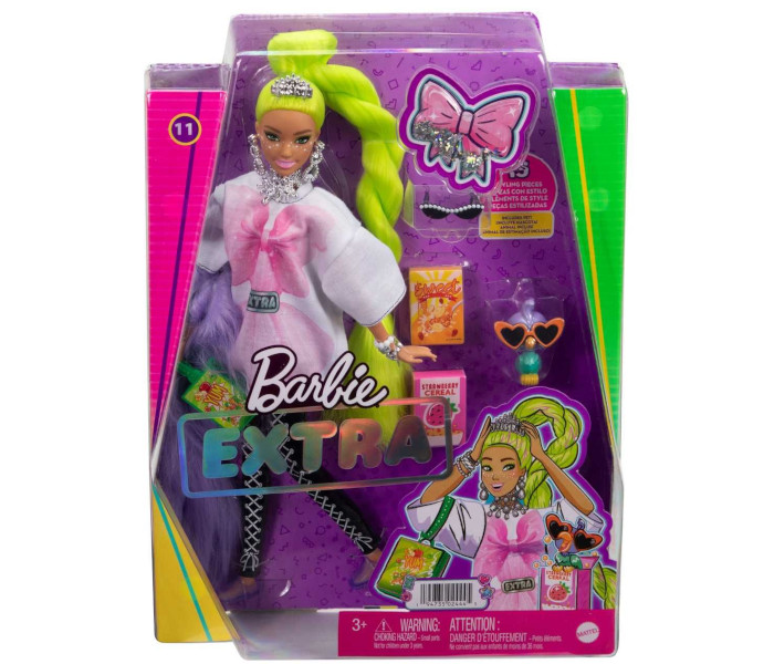 Igračka Barbie extra neon