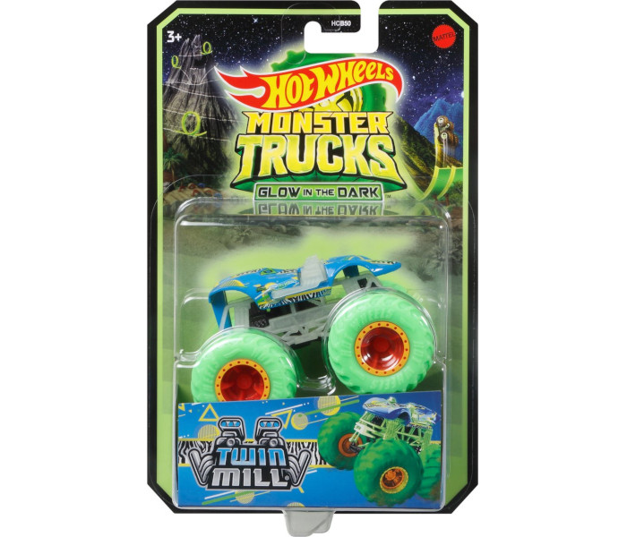 Igračka Hot Wheels Monster truck svijetli u mraku