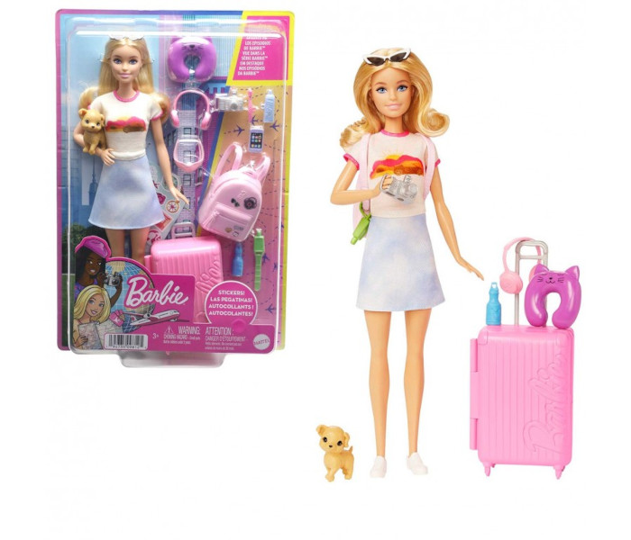 Igračka Barbie Malibu set za putovanje