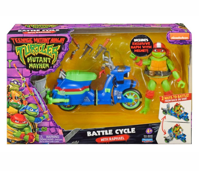 Igračka Tmnt Rafaelo sa vozilom