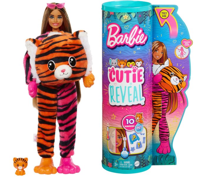 Igračka Barbie cutie reveal tigar