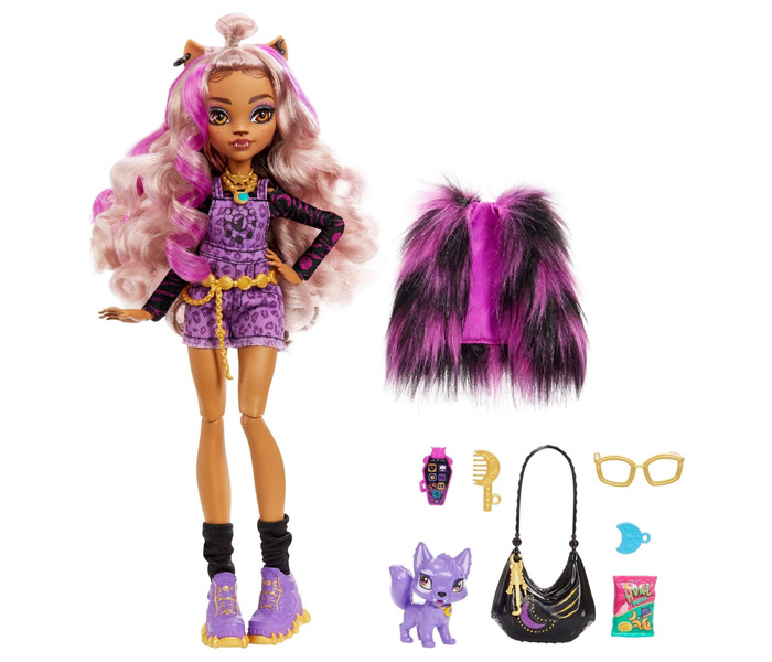Igračka Monster high lutka-Clawdeen Wolf