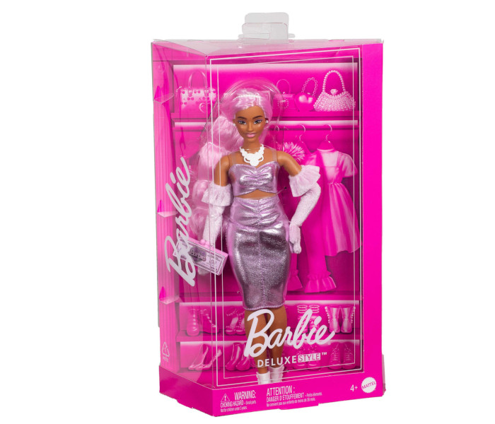 Igračka Barbie deluxe fazonista sa pink kosom brb deluxe style s1