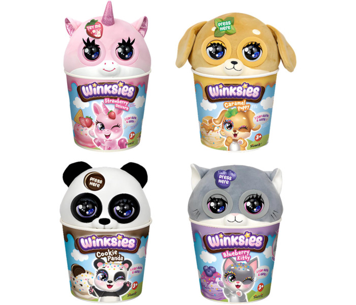 Winksies interaktivna plišana igračka sort