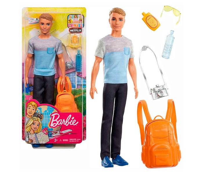 Igracka Barbie  Ken putnik