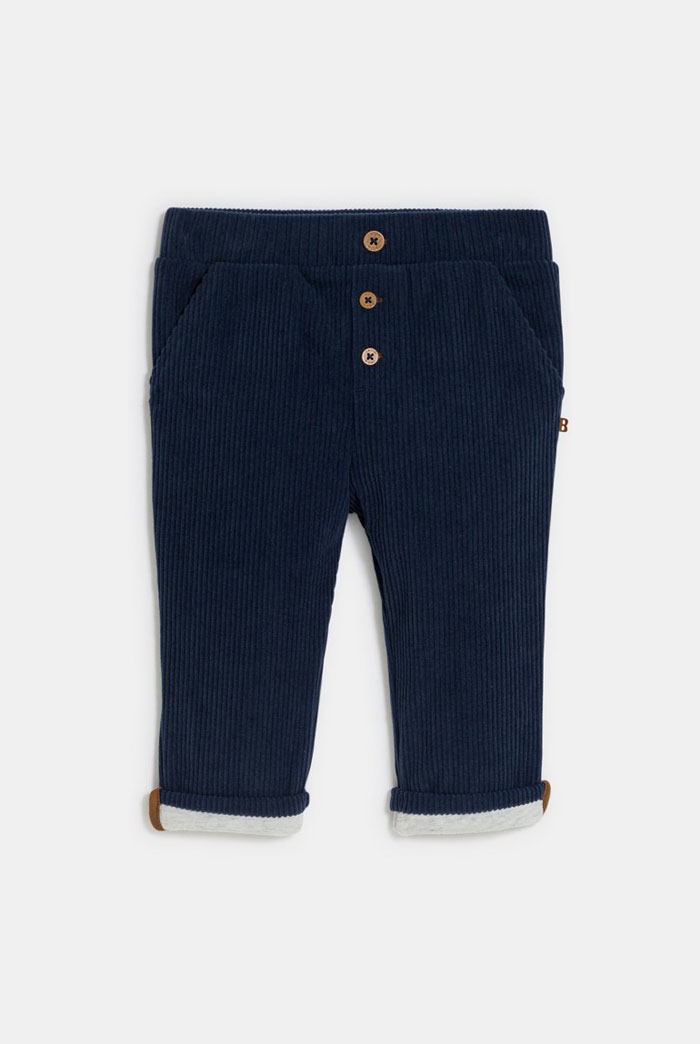 Somotske pantalone klasičnog kroja za bebe dječake