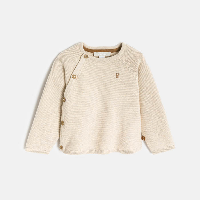 Unisex pleteni prsluk za bebe