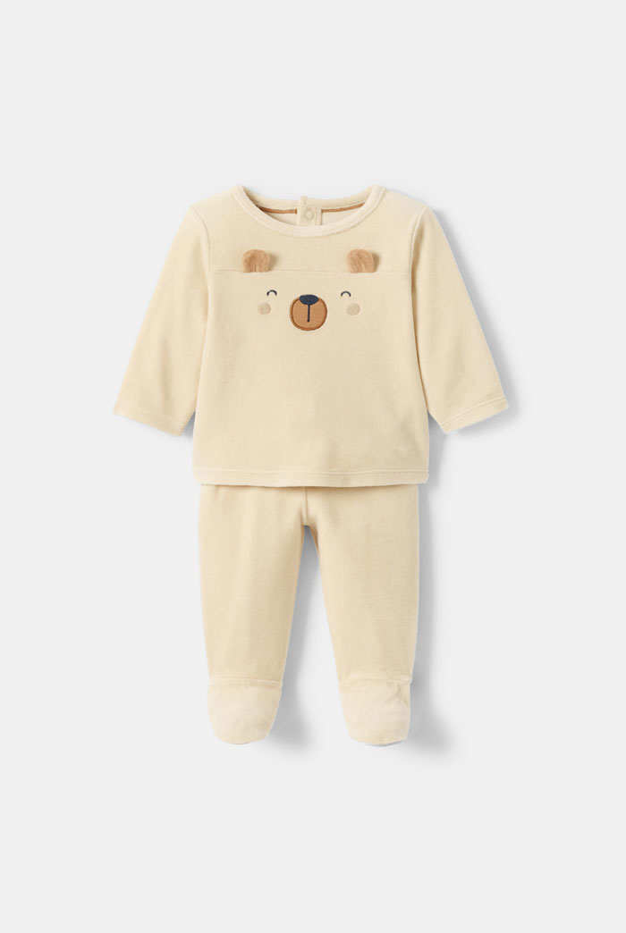 Plišana pidžama za bebe dječake