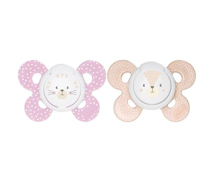 Varalica physio silikon 6-16m+ 2/1 0%bpa-ljubičasta comfort