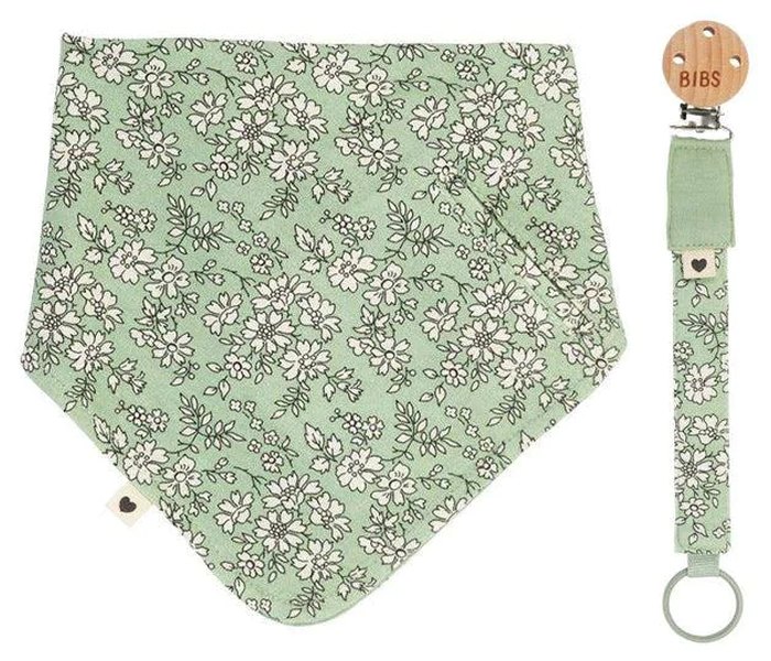 Portikla i lancic za varalicu set Liberty zelena