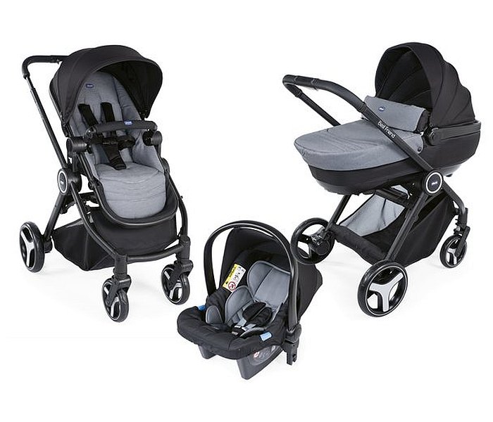 Kolica trio best friend+comfort stone