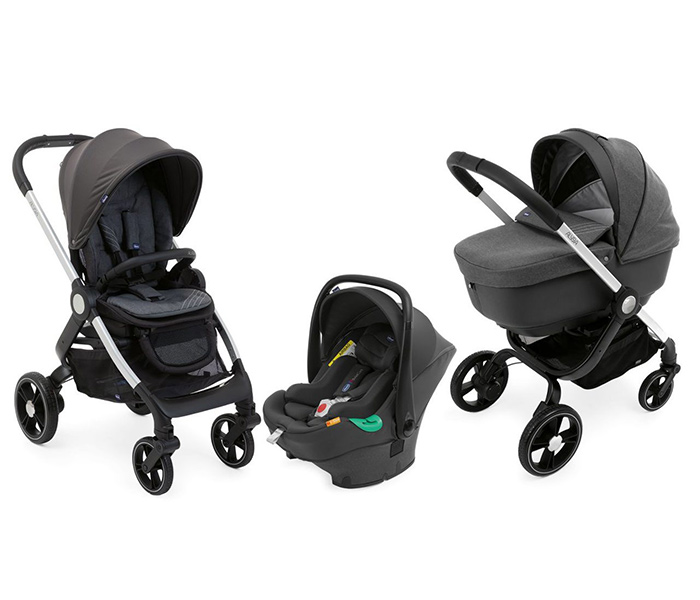 Kolica trio Alysia I-size anthracite